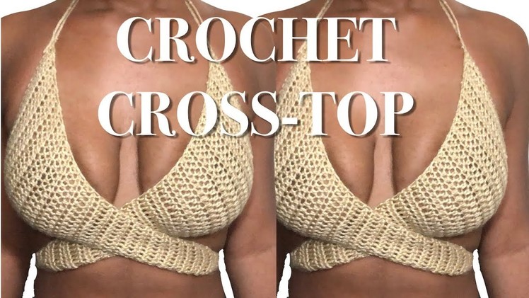 DIY Criss-Cross Wrap Crochet Top