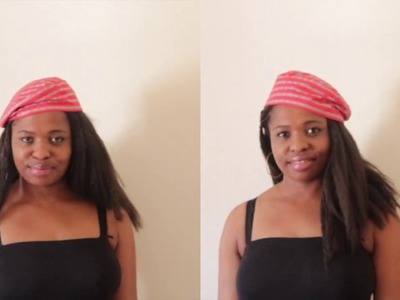 DIY:HOW TO MAKE  A KUFI HAT | WAKANDA HAT| BLACK PANTHER HAT
