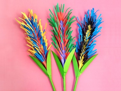 DIY: Levendar Flower Sticks !! How to make beautiful flower stick for room decor !! DIY-Flower Stick