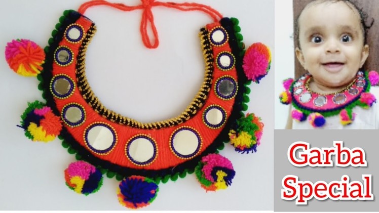 DIY Necklace | How To Make Navratri Garba Jewellery | Ornaments | Jewellery Special Part - 1, 2018 |