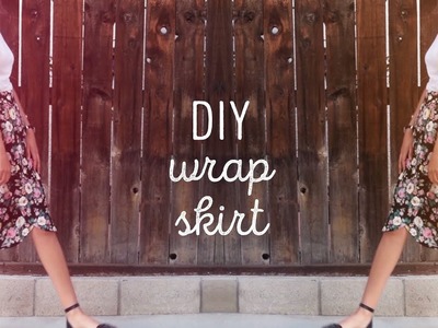 DIY Wrap Skirt Tutorial