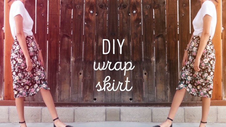 DIY Wrap Skirt Tutorial