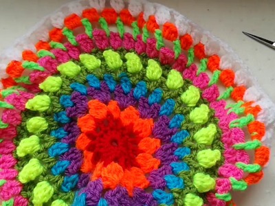 Easy Crochet Sunshine Mandala for Beginners Part 2