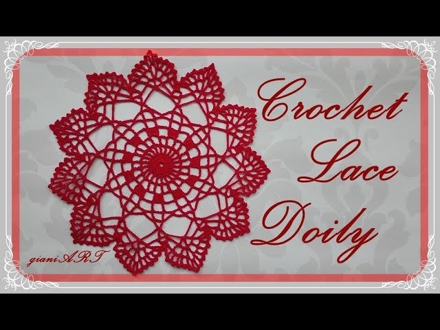 Easy to Crochet Lace DOILY