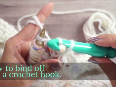 How to Cast Off with a Crochet Hook -  Video Tutorial