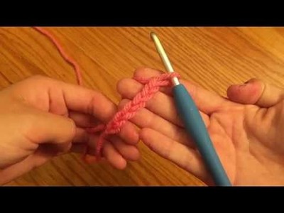 How to Chain, Single Crochet, Double Crochet, Half Treble and connect these pieces with a Slip Knot
