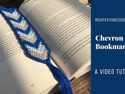 How to Crochet a Chevron Bookmark