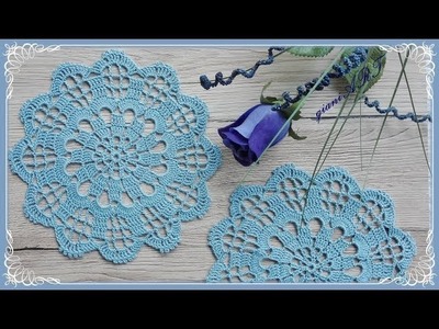 How to CROCHET DOILY step by step