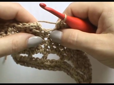 How to Crochet: Reverse Linked Stitch