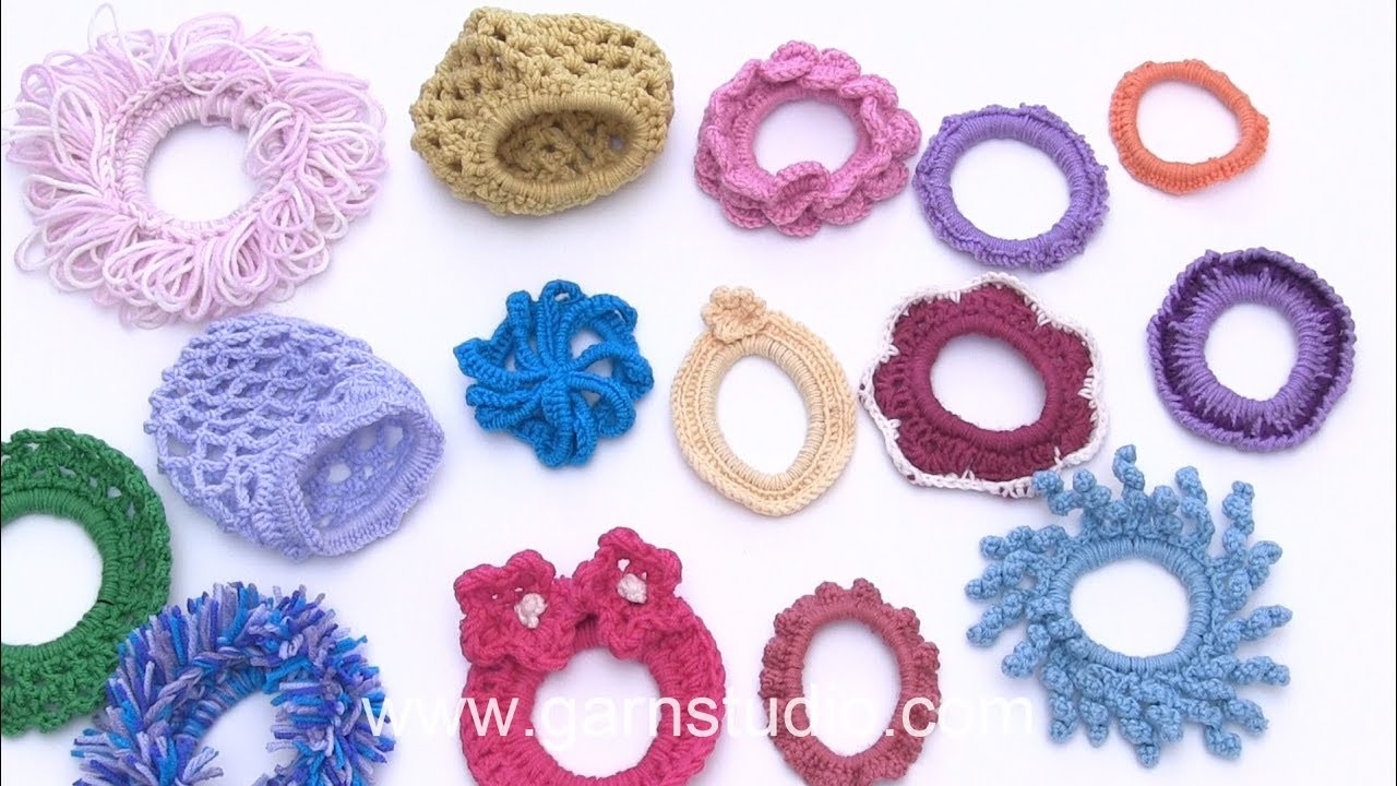 How to decorate hair ties