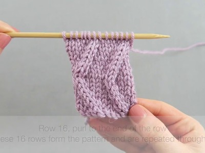 How to knit Little Zigzag Stitch