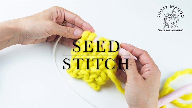 How to knit Seed (Moss) Stitch