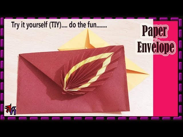 How to make decorative envelope | Beautiful envelope making DIY by Art House