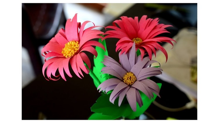 How To Make Flower With Paper : How To Make Flowers