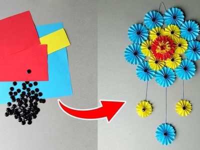 How to Make Paper Wall Hanging Very Simple And Easy
