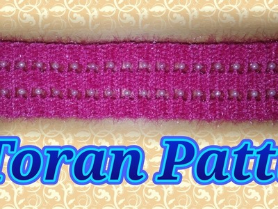 How to make Woolen Toran Patti for Door Toran