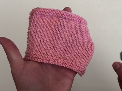How To: Speed Swatch for Knitting in the Round