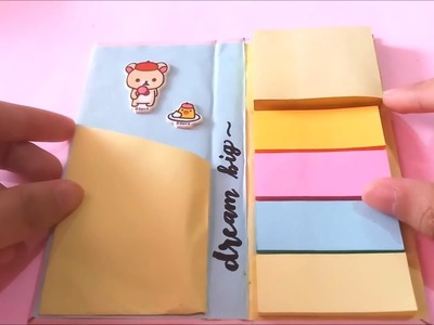 Kawaii Post-It Holder - DIY Sticky Notes Holder
