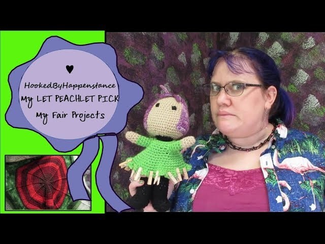 LET PEACHLET PICK My Fair Projects || Crochet Baby Afghan