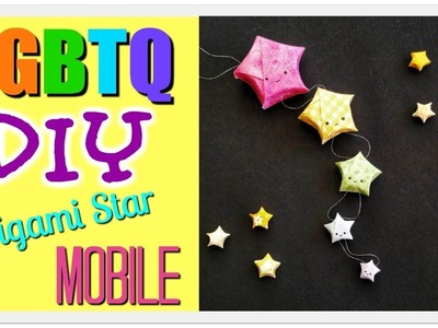 LGBTQ+ ORIGAMI STAR MOBILE CRAFT - Totally Gay Crafts EP 2