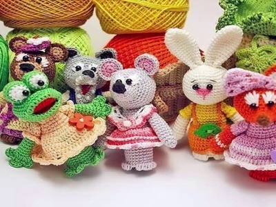 Stunning Crochet puppet theater - Amazaing Crochet Work