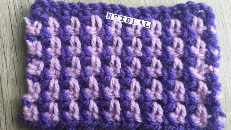 Very Easy Crochet Linen Stitch Tutorial in Tamil