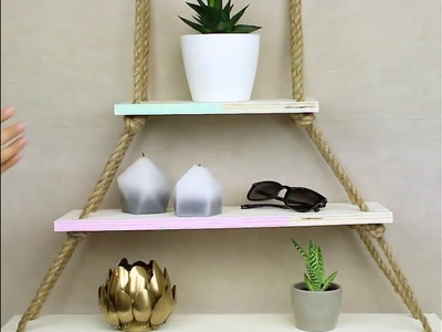 Easy Wooden Shelves DIY Tutorial [ManoMano UK]