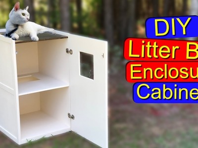 How to Build a Litter Box Enclosure (DIY)