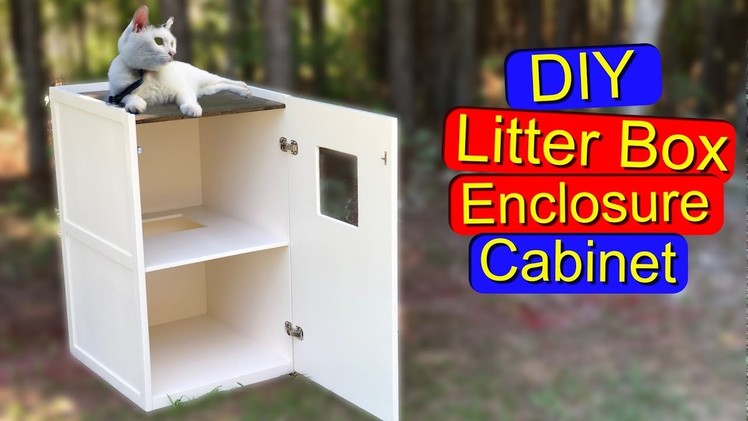 How to Build a Litter Box Enclosure (DIY)
