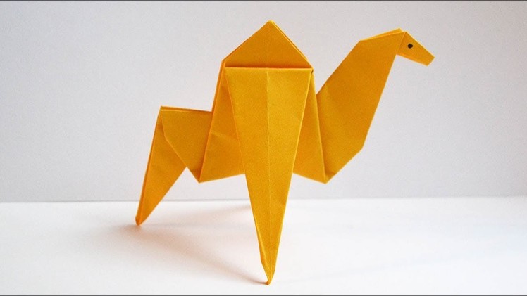 How to make a CAMEL | ORIGAMI out of paper Animal Tutorial DIY