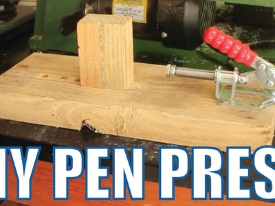How To Make A Homemade Pen Press & DIY Pen Vise