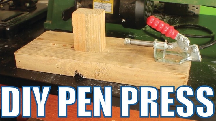 How To Make A Homemade Pen Press & DIY Pen Vise