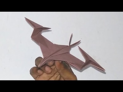 How to make a Paper Jet plane || Paper Jet plane || Origami jet Plane || Paper crafts