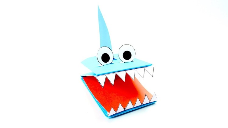 How to Make a Shark Paper Puppet