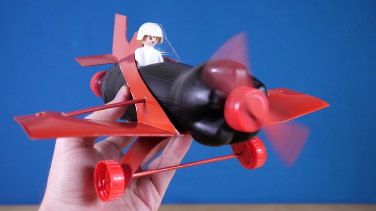How to make an Airplane from a plastic bottle