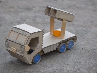 How to Make Missile launcher truck