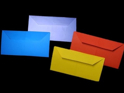 How to make Origami Envelope from A4 Paper without glue & scissor,origami envelope making,Lifafa