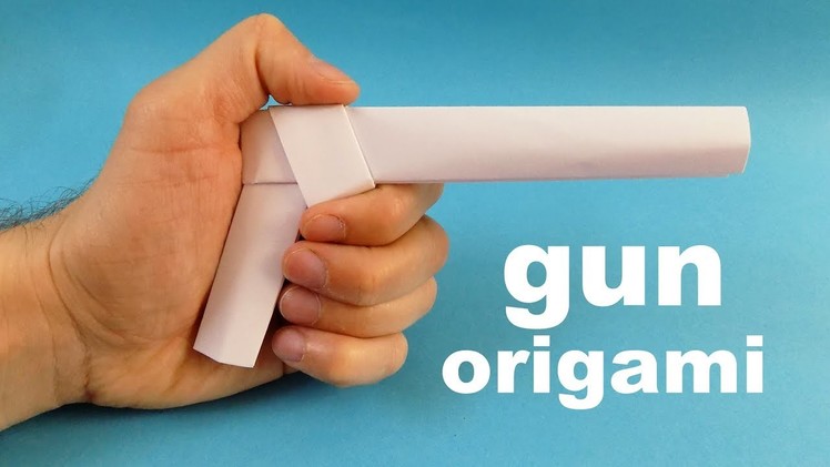 How to make Origami Gun - Paper Guns