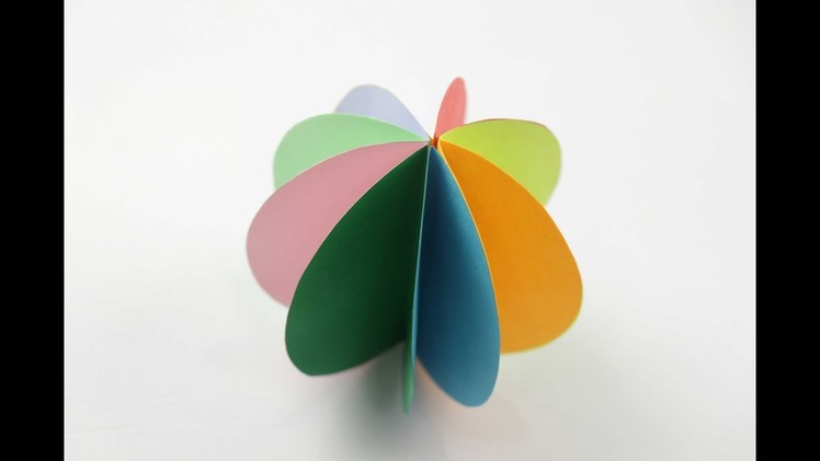 How to make paper ball