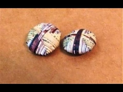 How to Make Paper Pillow Beads part 2