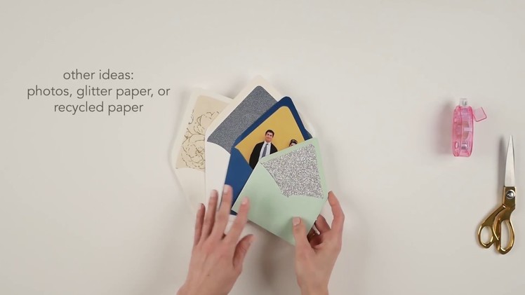 How To Make Your Own Envelope Liners