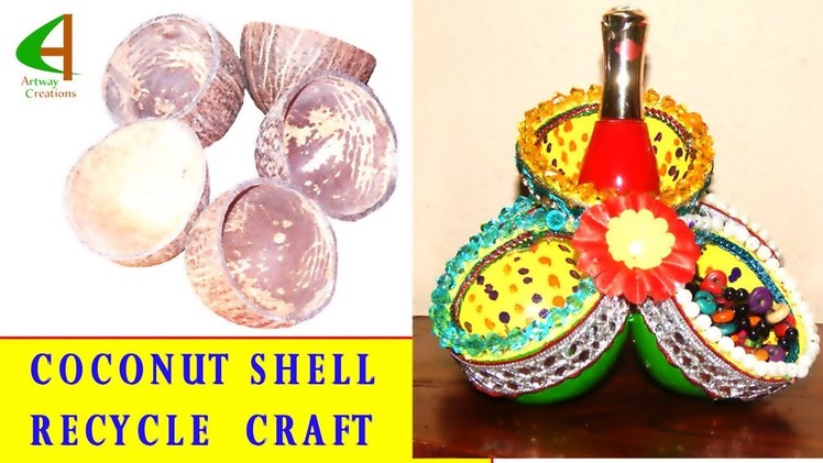 How to Resue Waste Coconut Shell | Best out of Waste Material | Easy DIY with Waste Material. 
