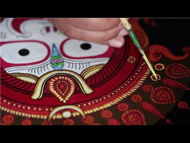 #jagannathart
How to fill colours in black and white sketch of Lord Jagannath inside neelachakra |