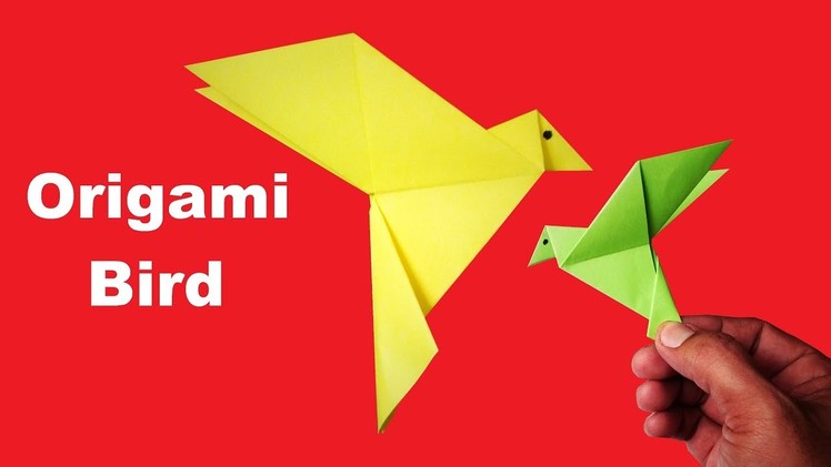Origami Bird | How To Make An Origami Bird | How To Make A Paper Bird | Easy Origami Bird