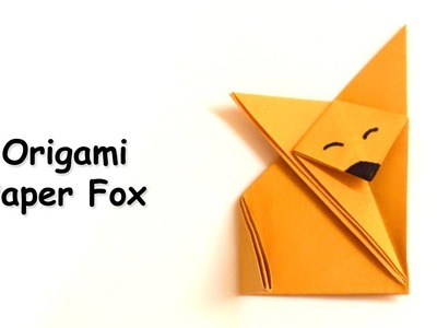 Origami Fox | How To Make Paper Fox | Easy Origami