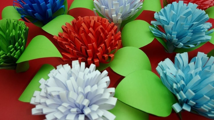 Paper Flower Making Tutorials| How to Make Paper Flower| Paper Flower-05