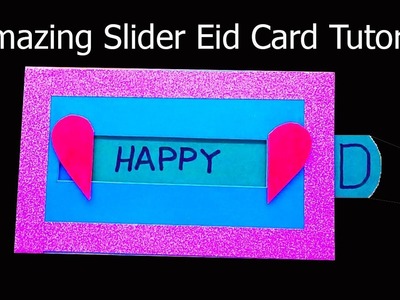Amazing Slider Eid Card Tutorial | How to Make Happy Eid Card