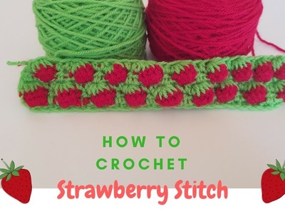 Crochet Beginners Strawberry Stitch