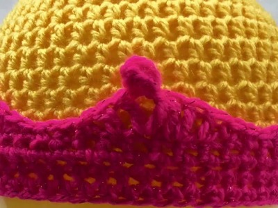 Crochet Crown Hat