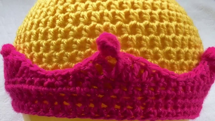 Crochet Crown Hat